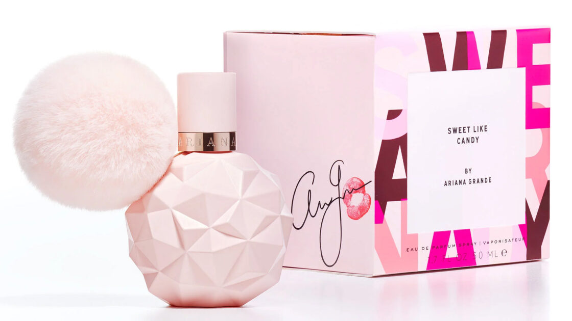 Ariana Grande Sweet Like Candy Package and Bottle