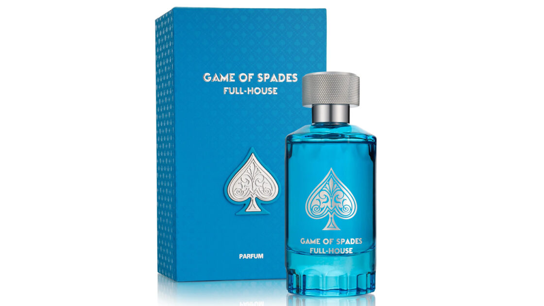 Jo Milano Game Of Spades Full House Fragrance Bottle and Package