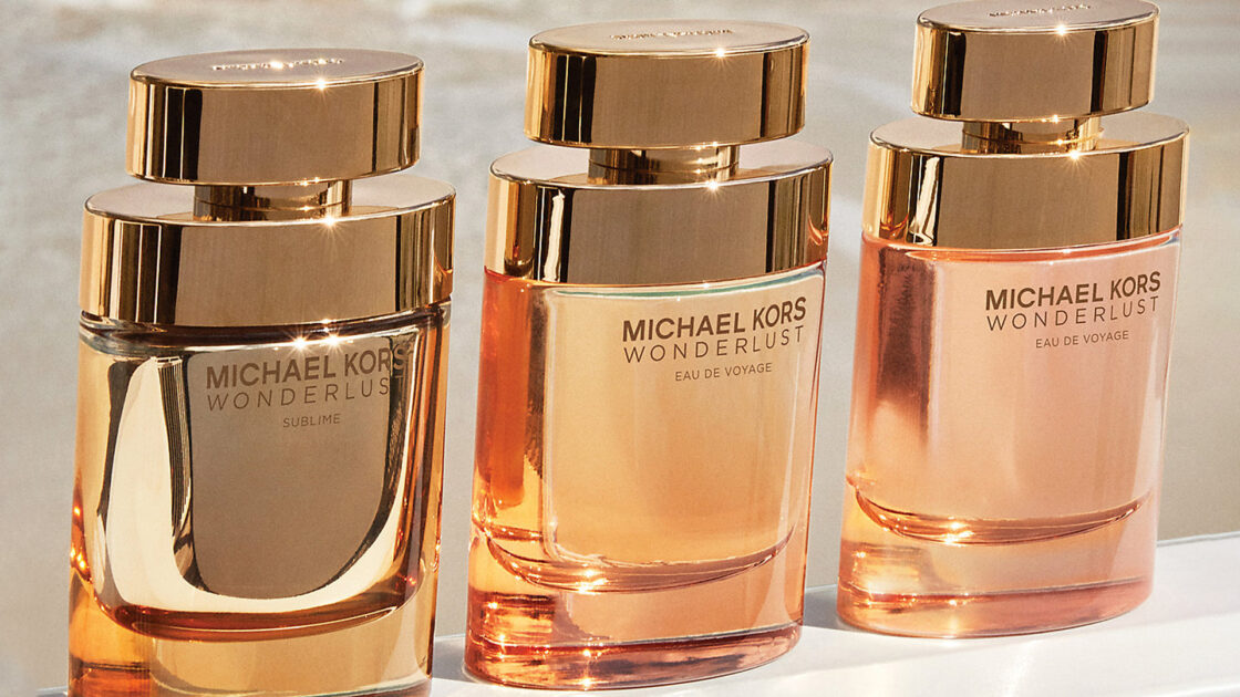 Michael Kors Wonderlust Promotional Materials Bottles