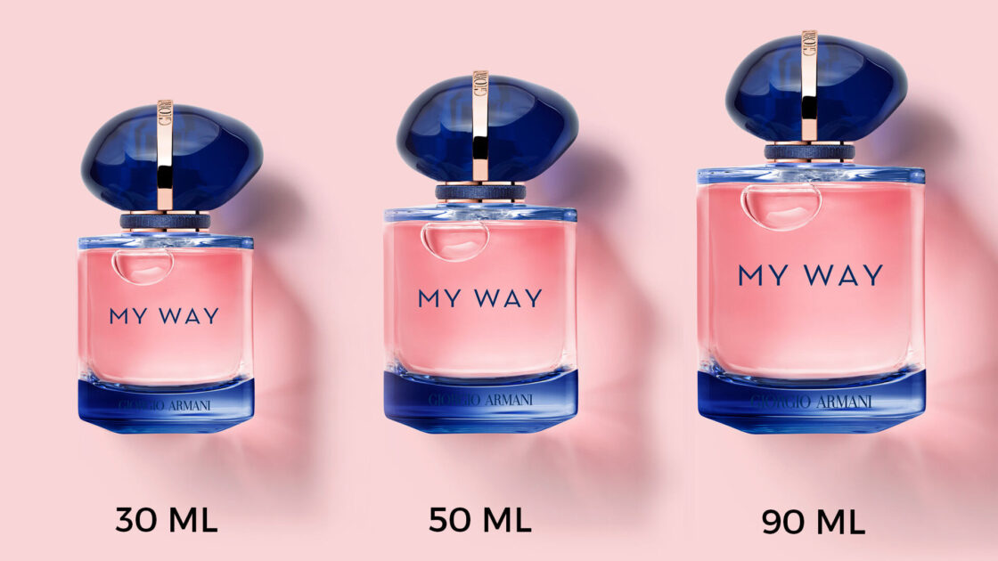 Armani My Way Intense Fragrance Bottle Sizes