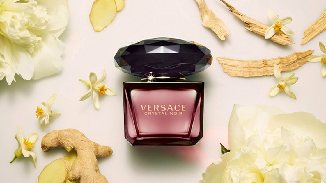 Versace Crystal Noir Promotional Material